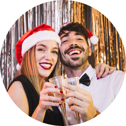 Hire a magic mirror for your christmas party
